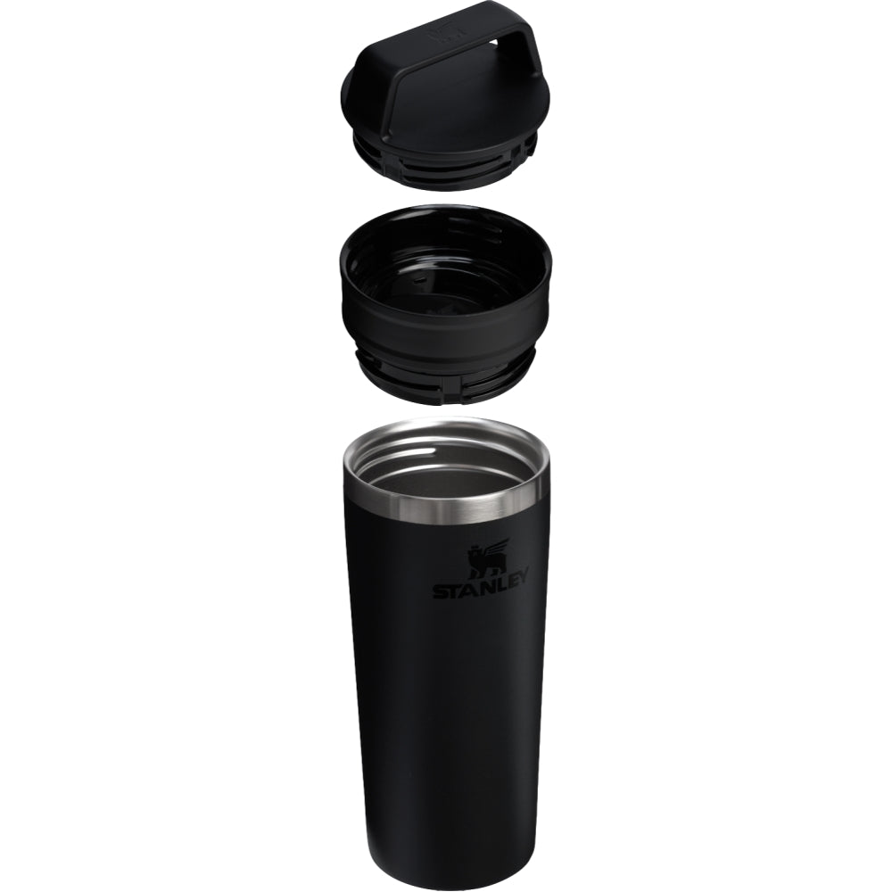 STANLEY 16OZ CAFE-TO-GO TRAVEL MUG-BLACK 2.0