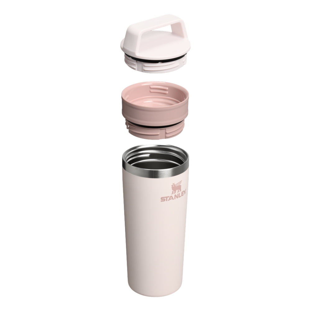 STANLEY 16OZ CAFE-TO-GO TRAVEL MUG-ROSE QUARTZ