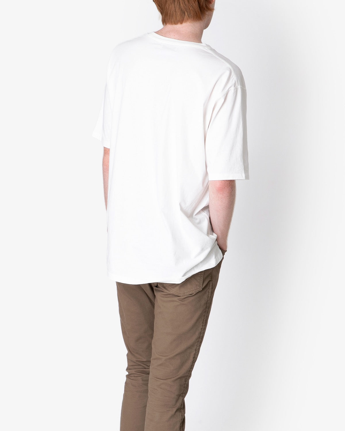 NONNATIVE DWELLER S/S TEE COTTON JERSEY-WHITE