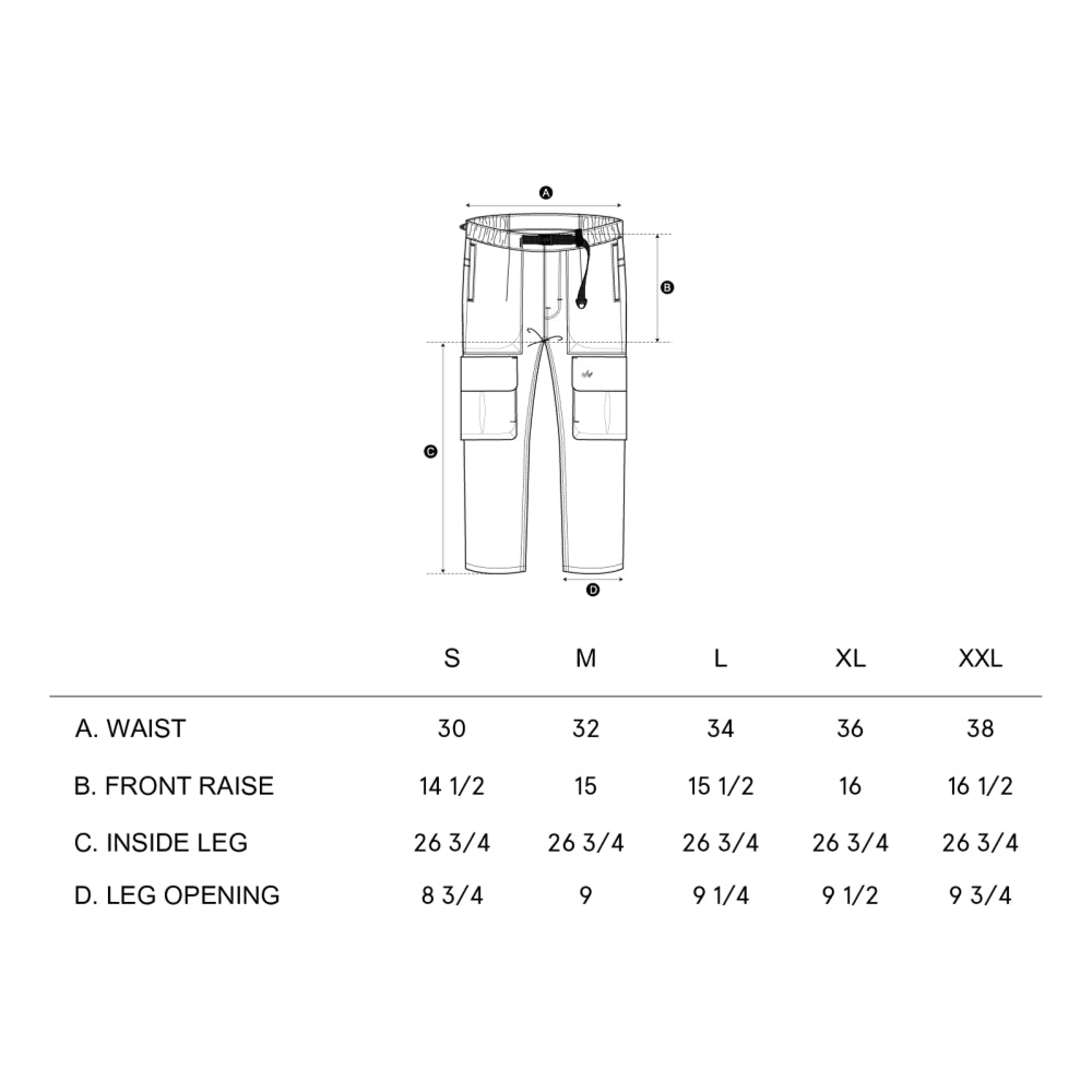 NINE POINT NINE ELEMENT 360 UTILITY PANTS-WASH GREY