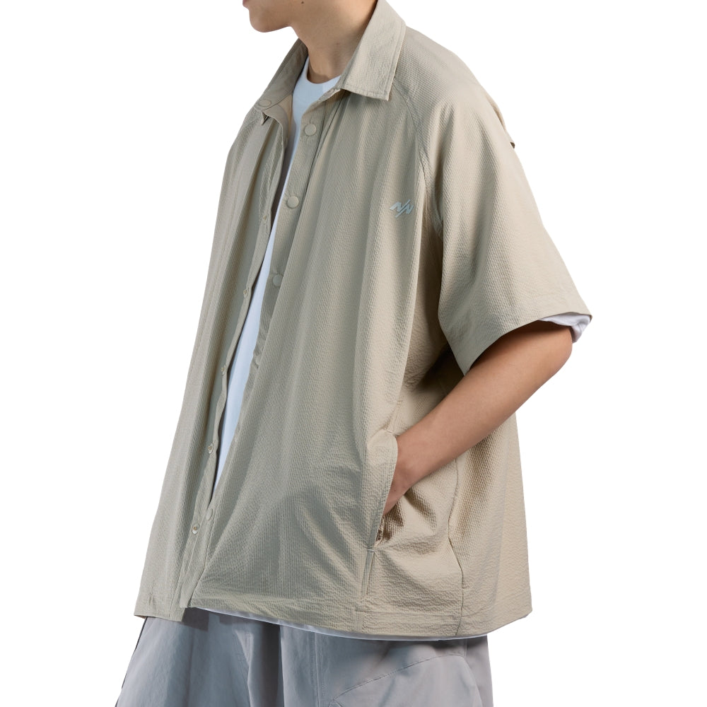 NINE POINT NINE ELEMENT S/S SHIRT-KHAKI