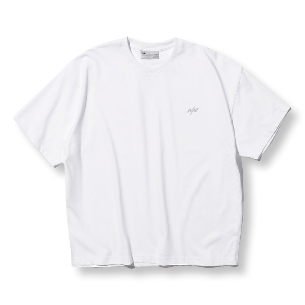 NINE POINT NINE ELEMENT S/S TEE-WHITE