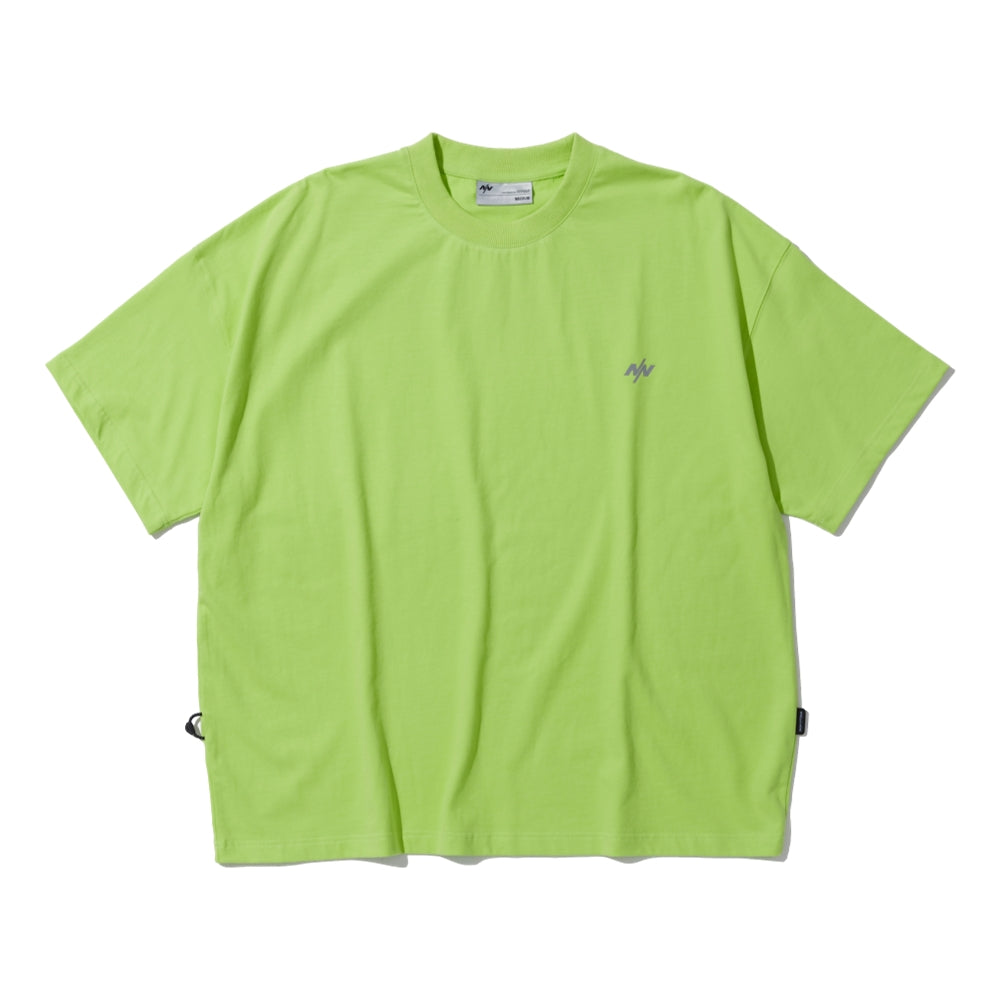 NINE POINT NINE EXPERT BASE LOGO S/S TEE-GREEN