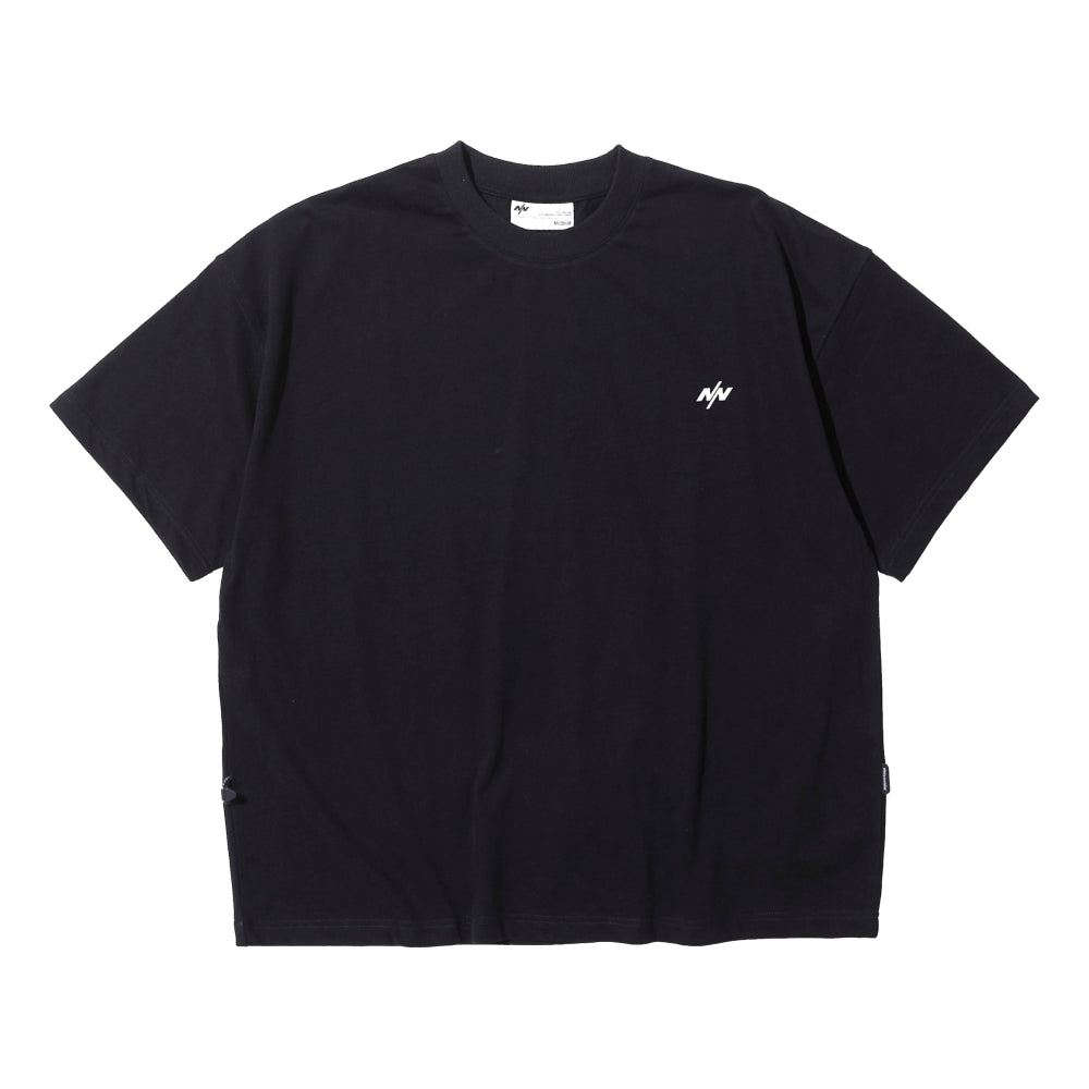 NINE POINT NINE EXPERT BASE LOGO S/S TEE-BLACK