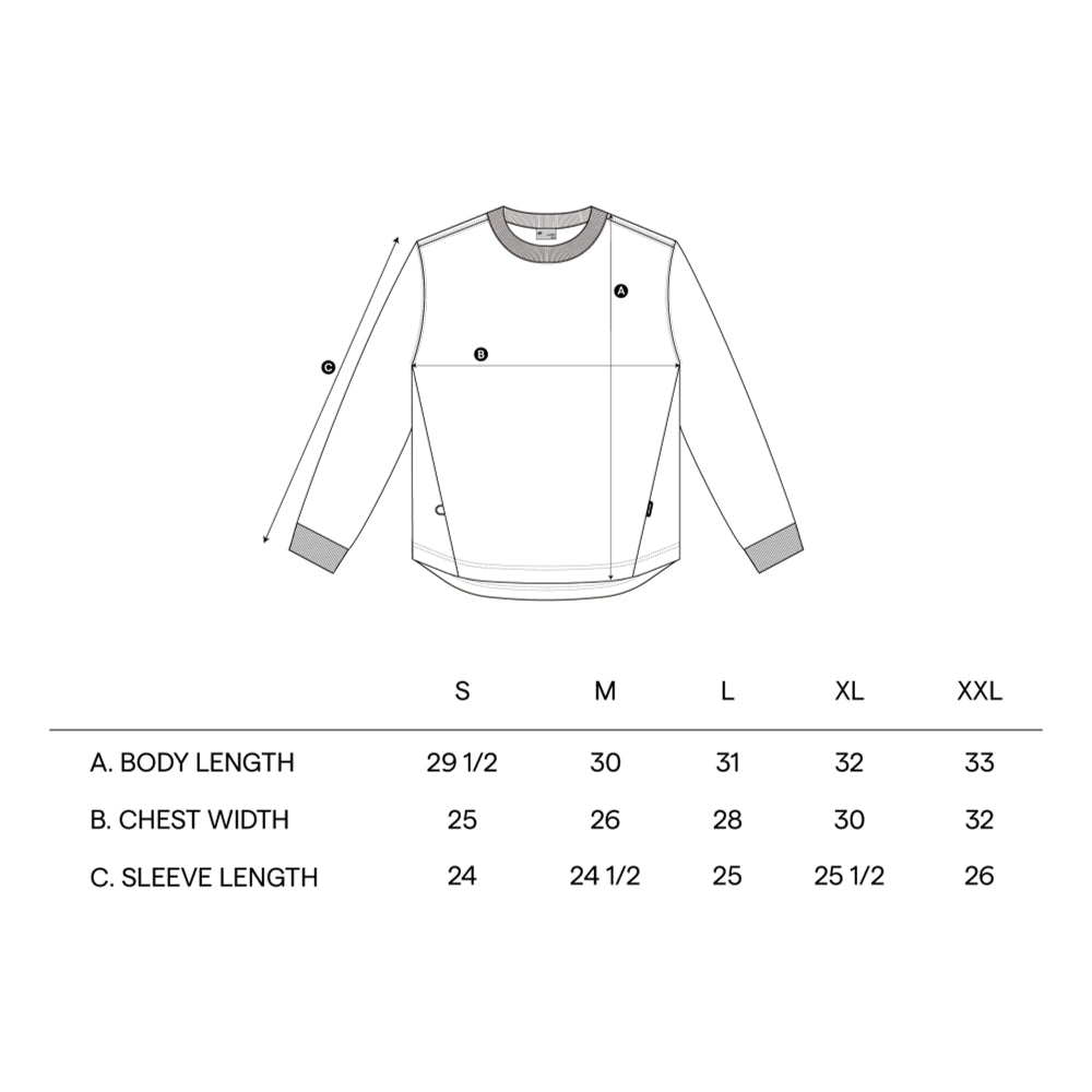 ELEMENT LONG SLEEVES ROUND TEE