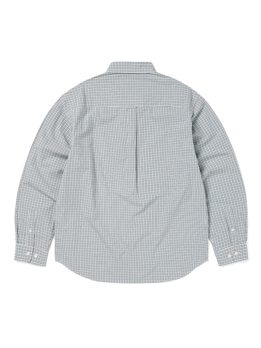 THIS IS NEVER THAT LIGHTWEIGHT PLAID SHIRT-IVORY
