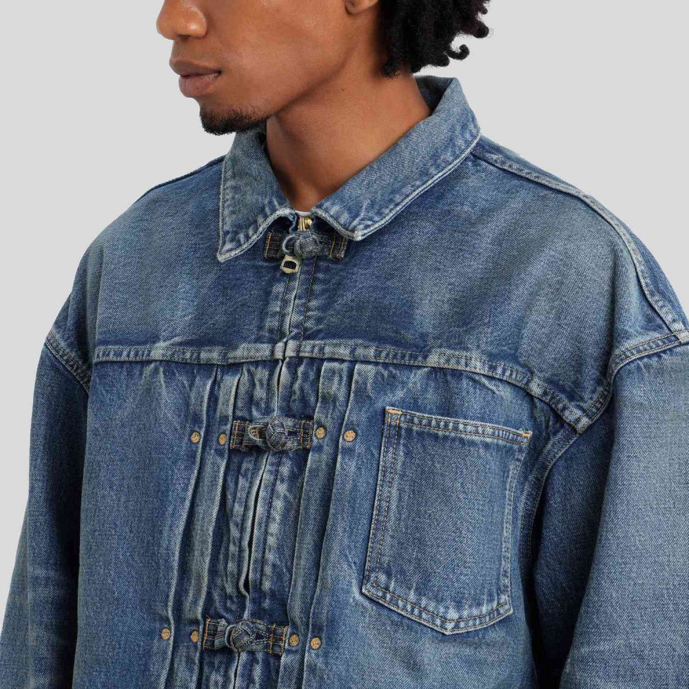 MADNESS DENIM KUNG FU JACKET