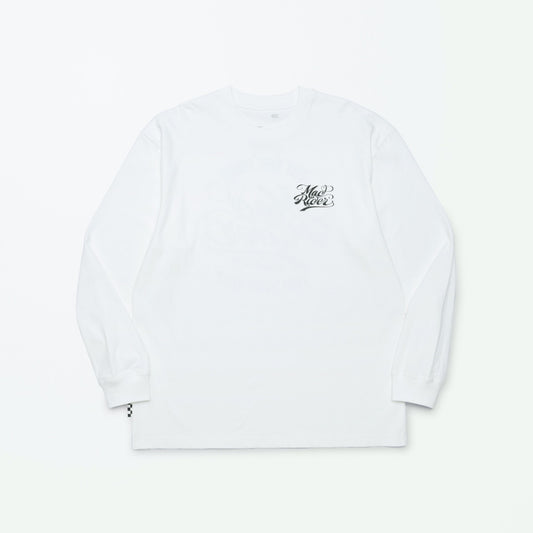 MADNESS MADRIDER MR-01 PRINT LS TEE-WHITE
