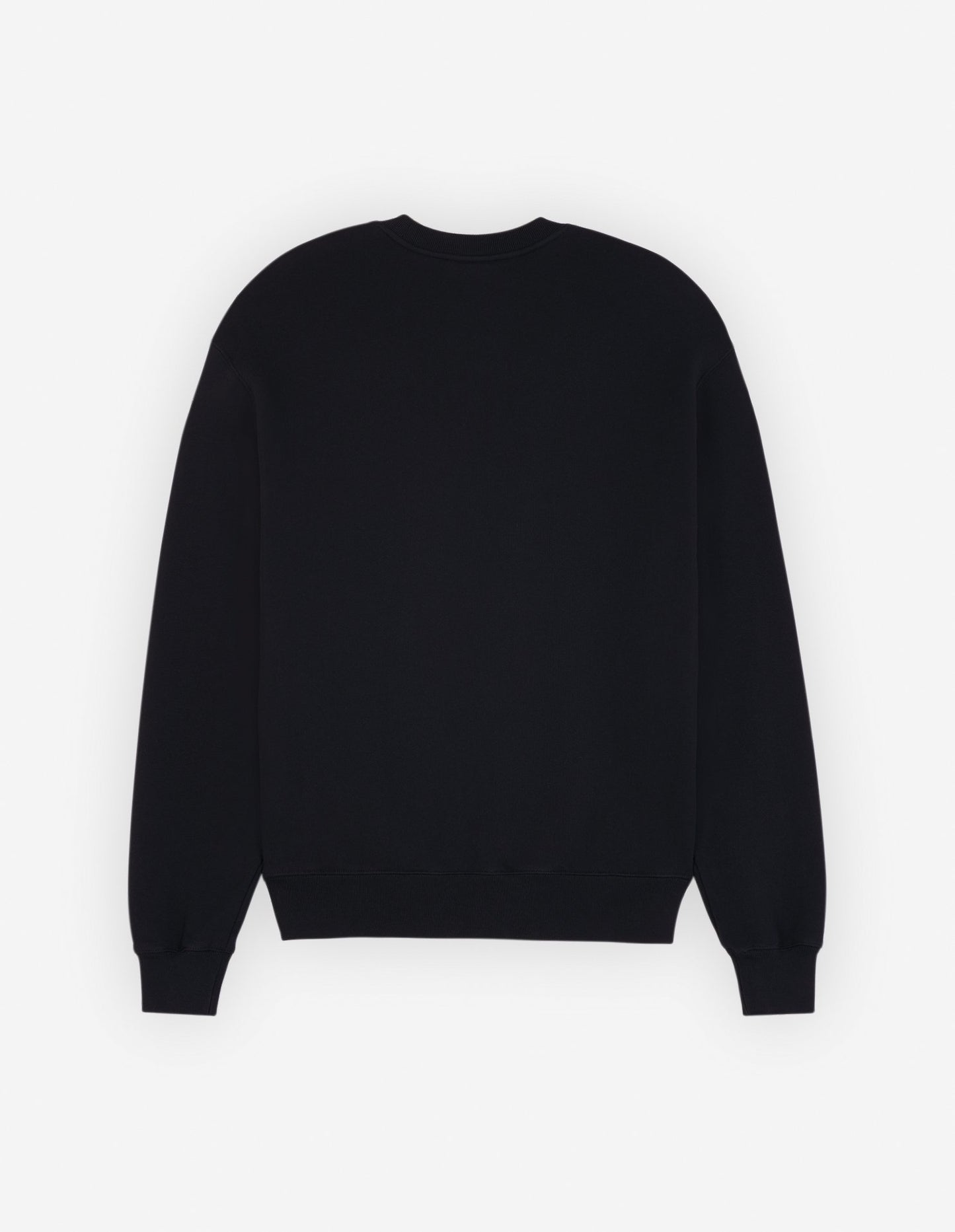 MAISON KITSUNE M SPEEDY FOX PATCH COMFORT SWEATSHIRT-BLACK