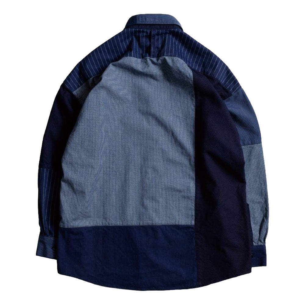PATCHWORK SHIRT RINSE