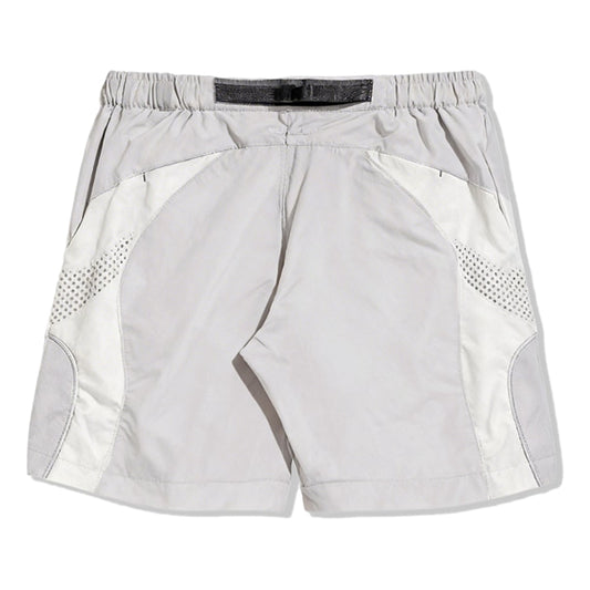 NINE POINT NINE PULSAR LASER SHORTS-LIGHT GREY