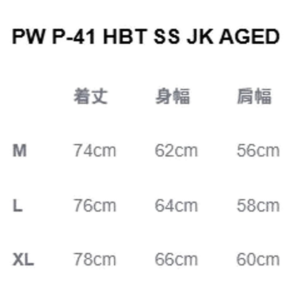 BOWWOW PW P-41HBT SS JK AGED-OLIVE