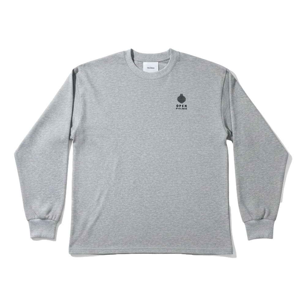 OPEN DIALOGUE RAIN LONG TEE-GREY