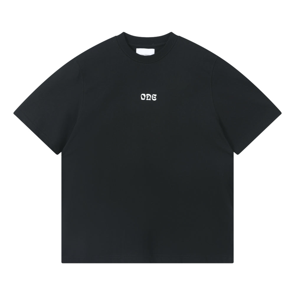 OPEN DIALOGUE SMILE TEE-BLACK