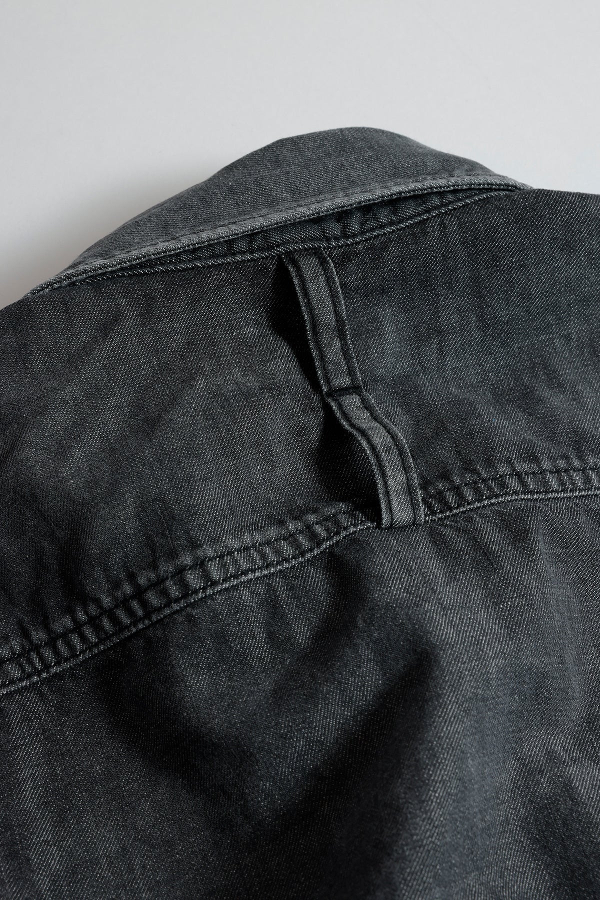 FUNDAMENTAL THIRD THIRD SHIRT 3YR WASH-BLACK