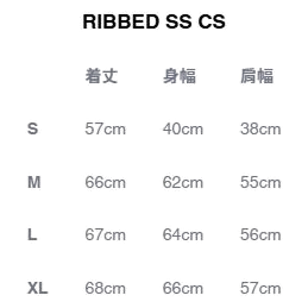 BOWWOW USMC BULLDOG RIBBED SS CS AGING-WHITE