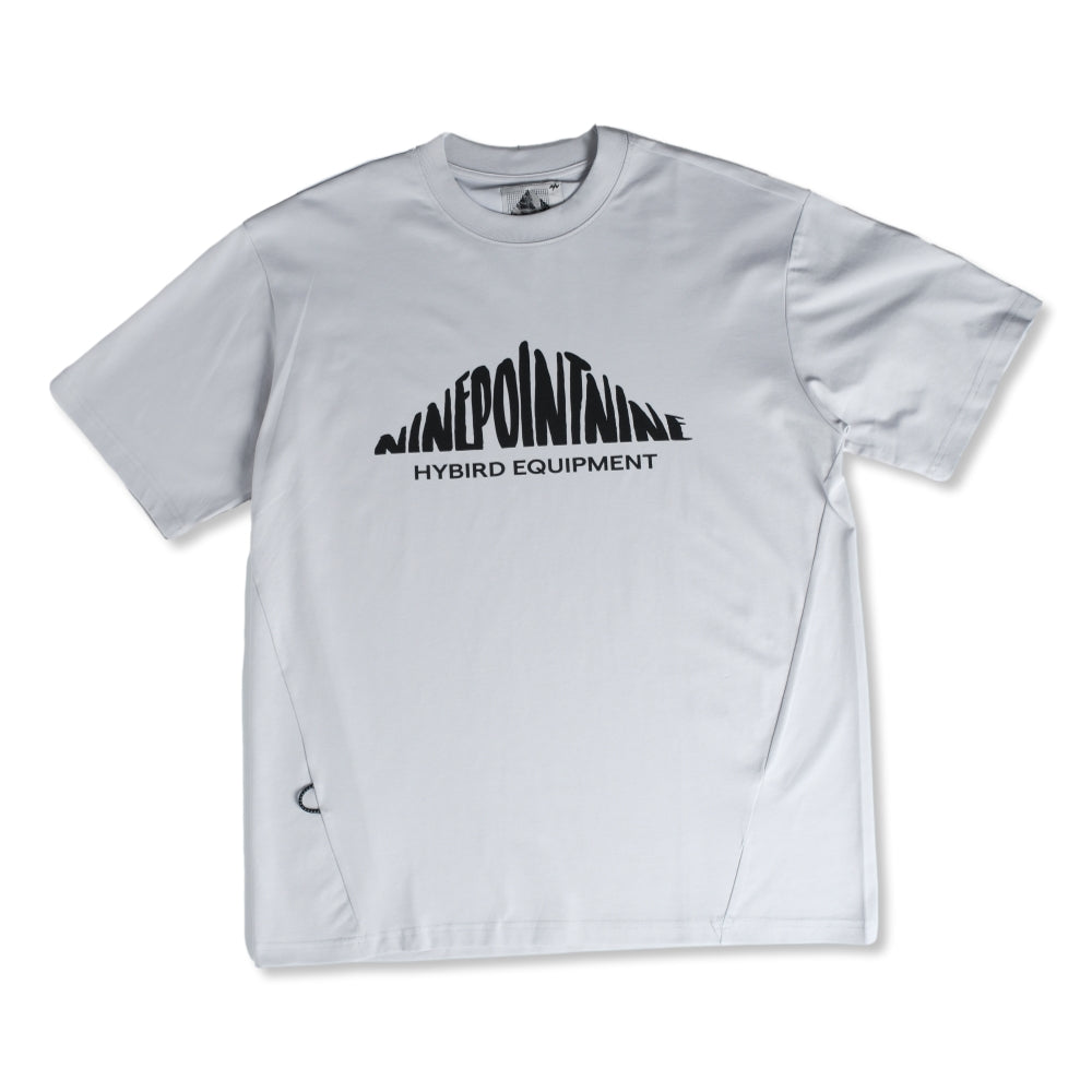 NINE POINT NINE HYBIRD EQUIPMENT S/S TEE-GREY