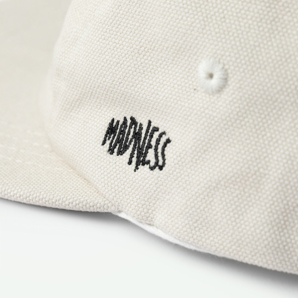 MADNESS VINTAGE HUNTING CAP-WHITE