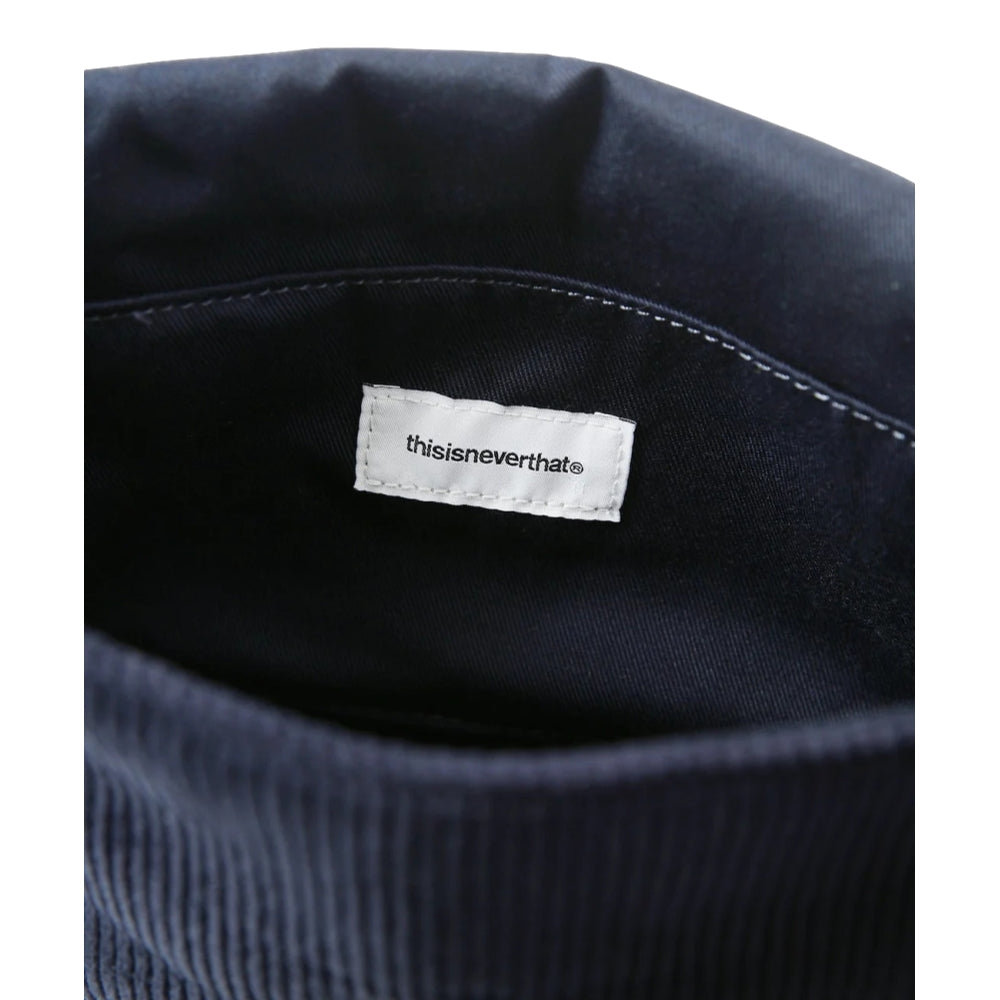 WIDE WALE CORD SHOULDER BAG