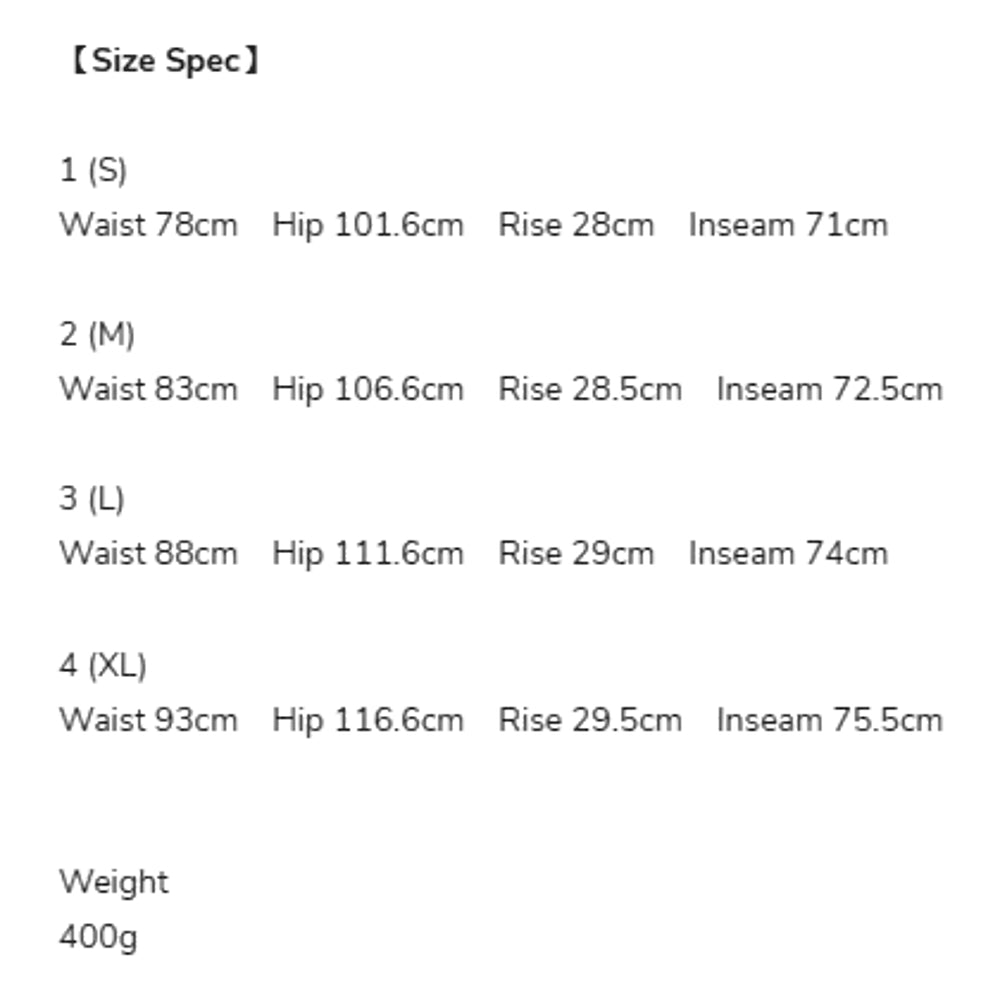 MEANSWHILE REVERSIBLE LINING PANT-OFF BLACK