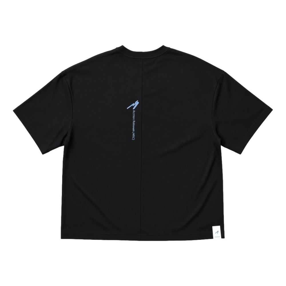 ARCHIVAL REINVENT ARC LOGO TEE-BLACK
