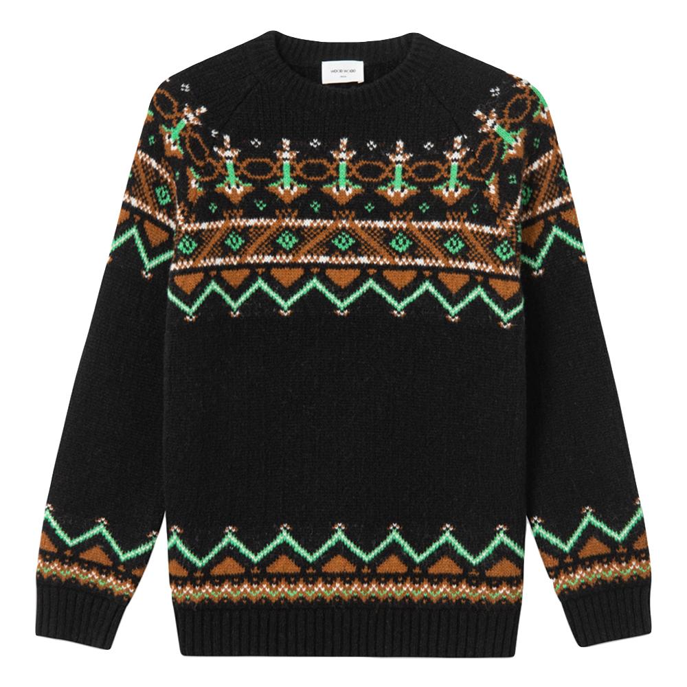 Wood Wood Gunthersweater - Black