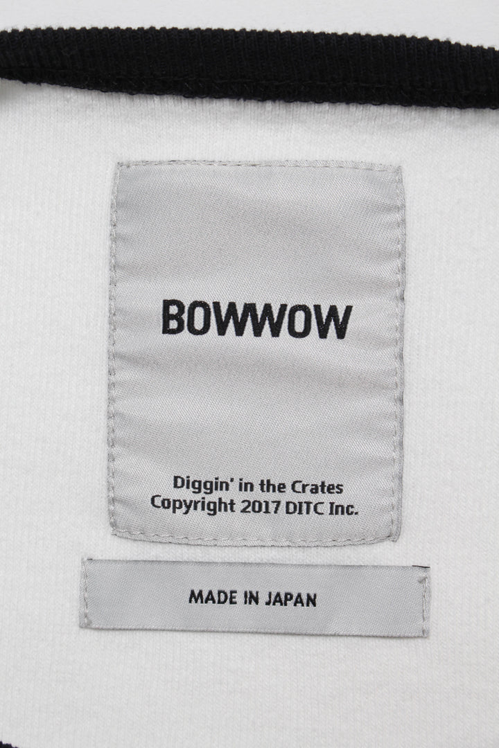 BOWWOW 101ST AIRBORNE DIV.RIBBED SS CS AGED-WHITE