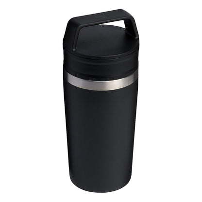 STANLEY 12OZ CAFE TO GO TRAVEL MUG-BLACK 2.0