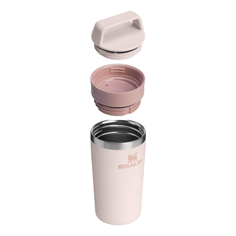 STANLEY 12OZ CAFE TO GO TRAVEL MUG-ROSE QUARTZ