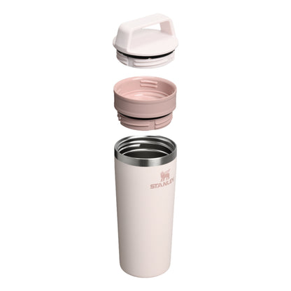 STANLEY 16OZ CAFE-TO-GO TRAVEL MUG-ROSE QUARTZ