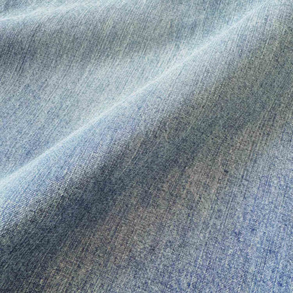 MADNESS 1940S CHAMBRAY WORKSHIRT-BLUE