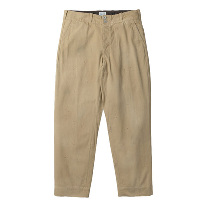 MADNESS 1960s VINTAGE WORK PANTS-BEIGE