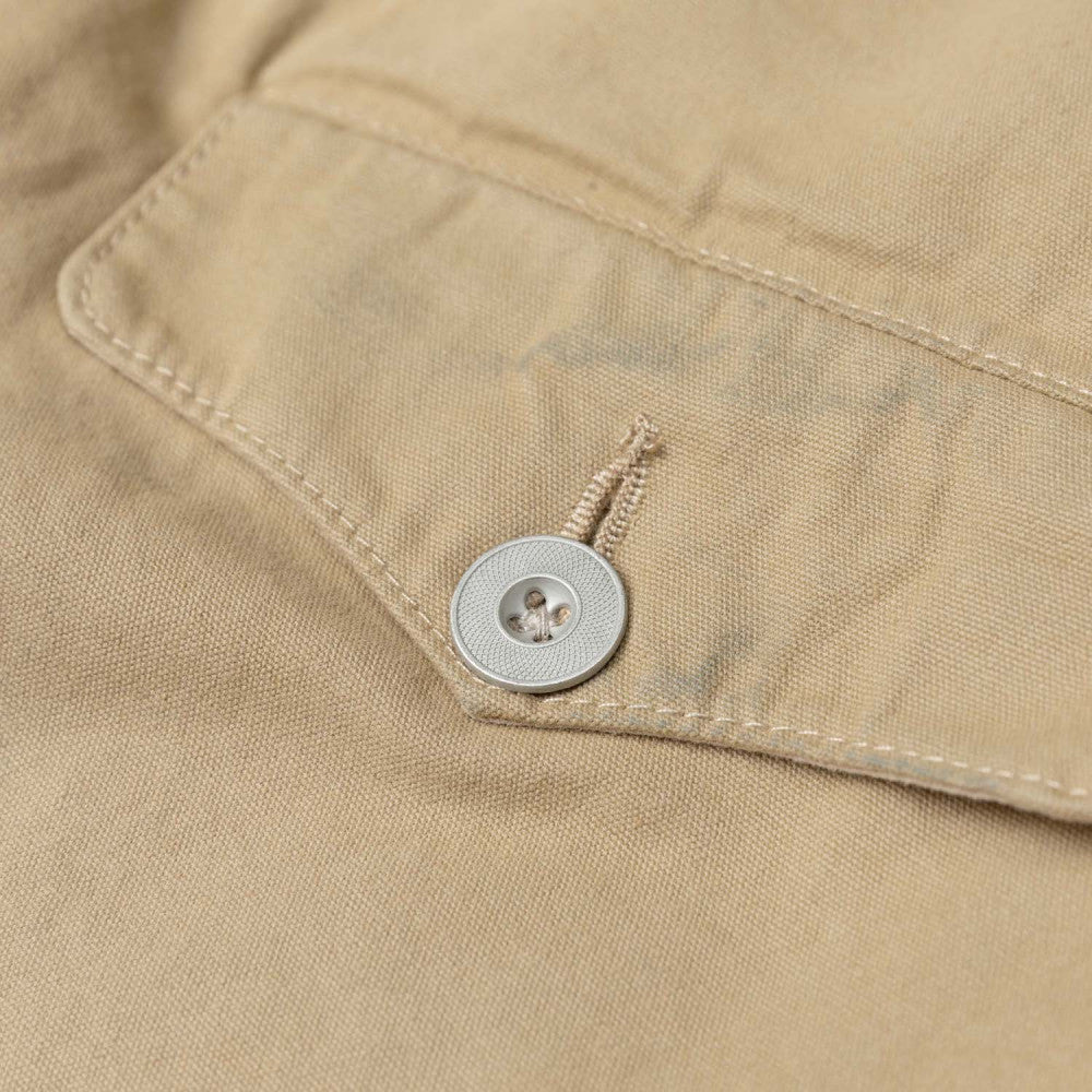 MADNESS 1960s VINTAGE WORK PANTS-BEIGE