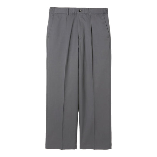 N.HOOLYWOOD 1TUCK PANTS-CHARCOAL