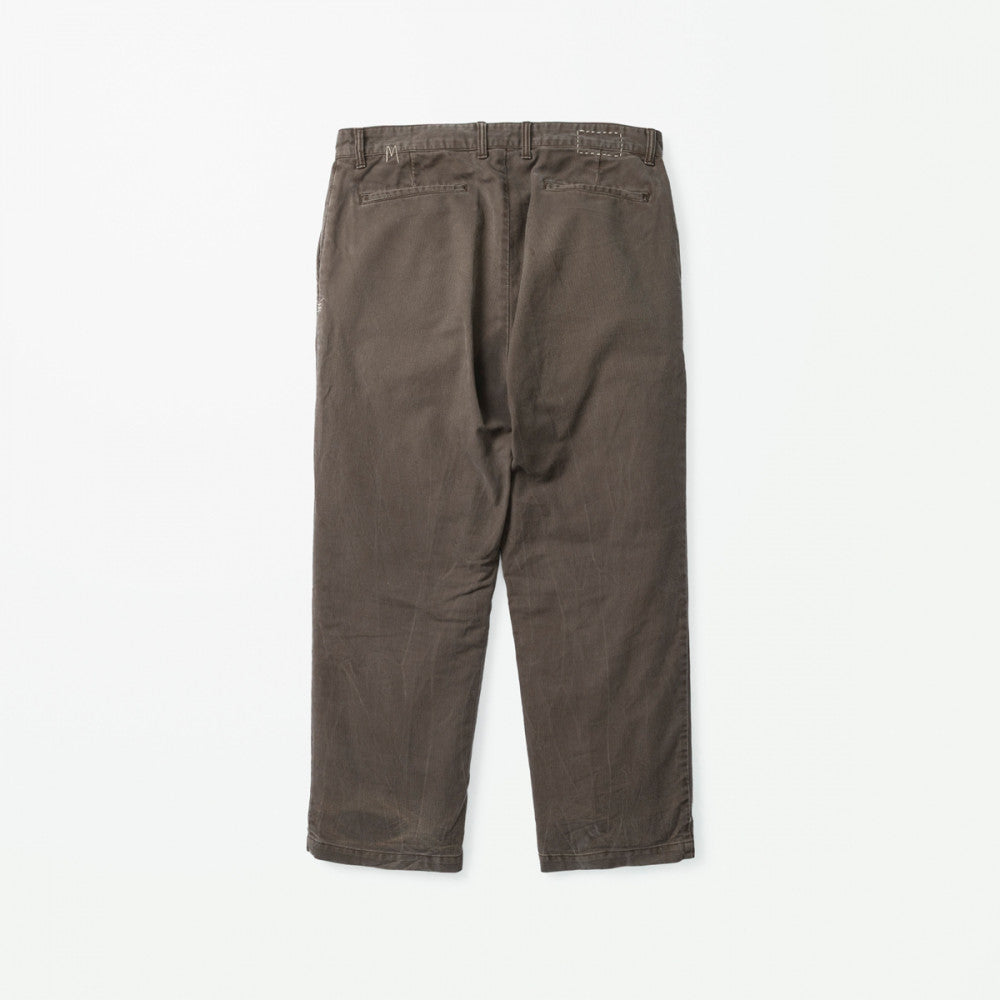 MADNESS VTG SLACKS CHINO (MADE IN JAPAN)-STONE GREY