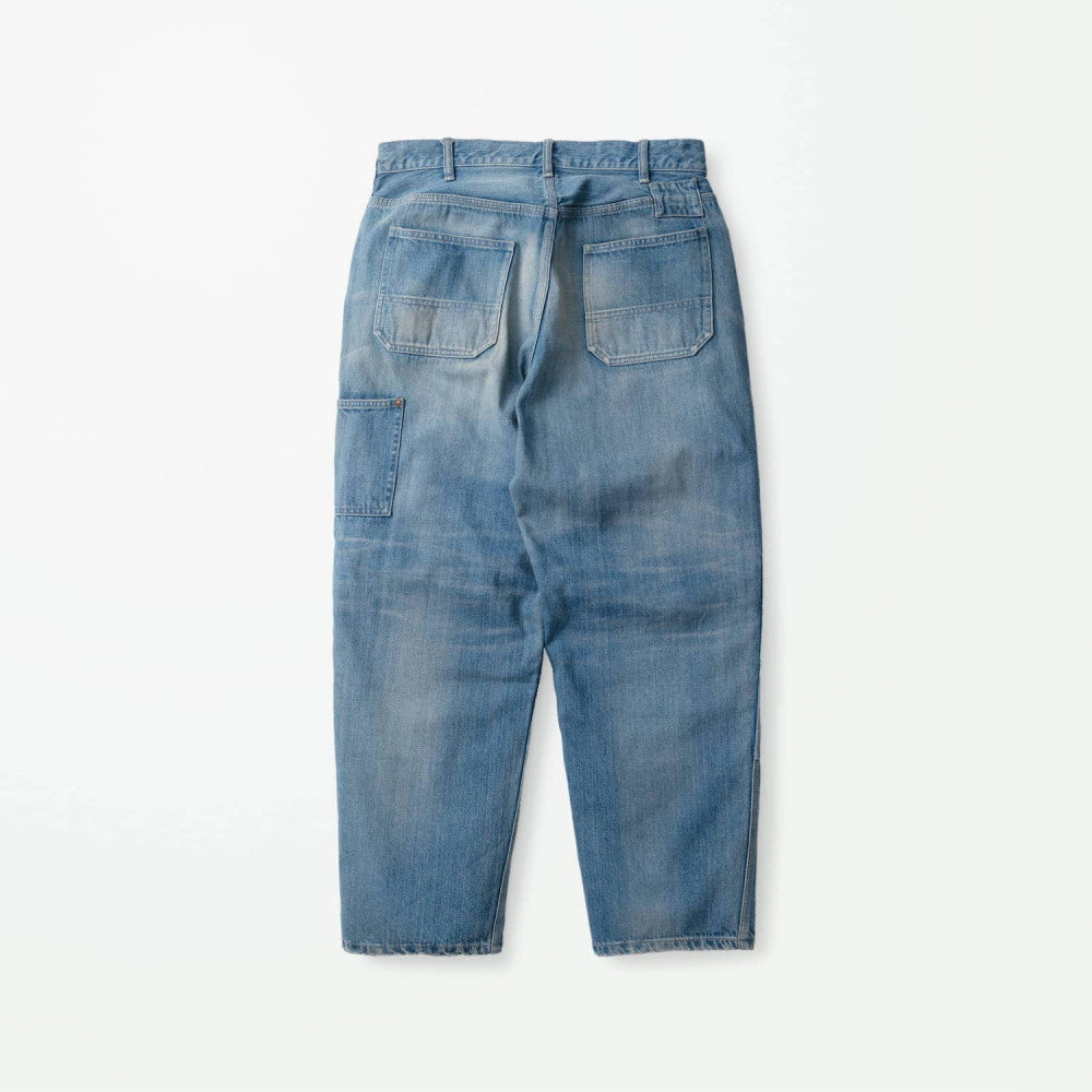 MADNESS MADNESS DOUBLE KNEE DENIM WORK PANTS (MADE IN JAPAN)-INDIGO