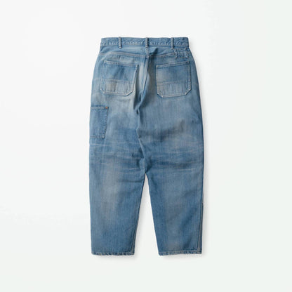 MADNESS MADNESS DOUBLE KNEE DENIM WORK PANTS (MADE IN JAPAN)-INDIGO