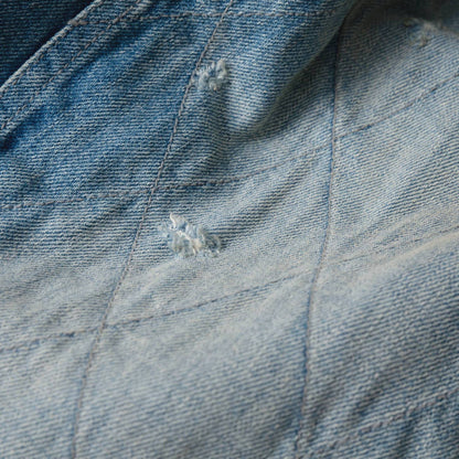 MADNESS MADNESS DOUBLE KNEE DENIM WORK PANTS (MADE IN JAPAN)-INDIGO