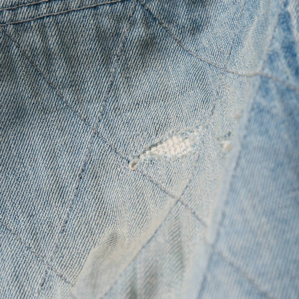 MADNESS MADNESS DOUBLE KNEE DENIM WORK PANTS (MADE IN JAPAN)-INDIGO