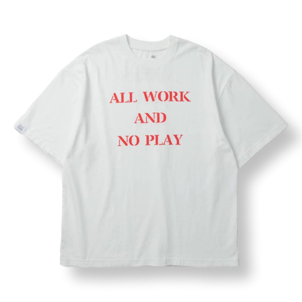 MADNESS A.W.A.N.P STENCIL T-SHIRT-WHITE