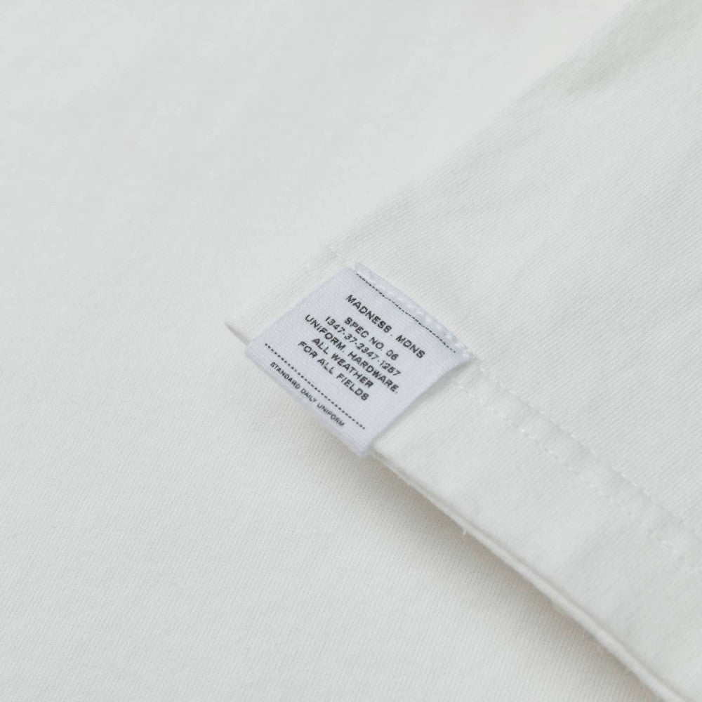 MADNESS A.W.A.N.P STENCIL T-SHIRT-WHITE