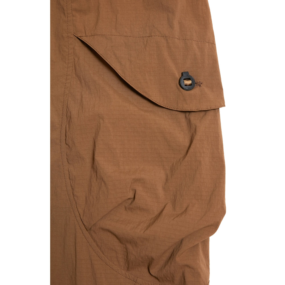 OPEN DIALOGUE 3D POCKET ARMY PANT-BROWN