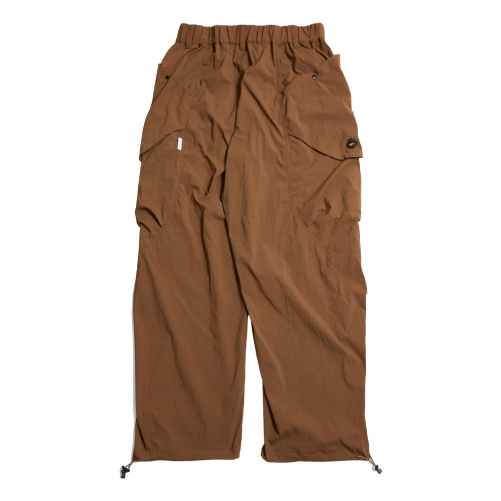 OPEN DIALOGUE 3D POCKET ARMY PANT-BROWN