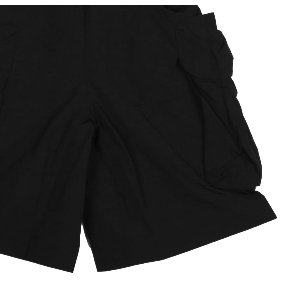 ARCHIVAL REINVENT 3D POCKET SHORTS-BLACK