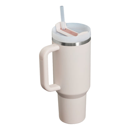 STANLEY 40OZ QUENCHER H2.0 TUMBLER-ROSE QUARTZ 2.0