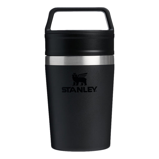 STANLEY 8OZ CAFE TO GO TRAVEL MUG-BLACK 2.0