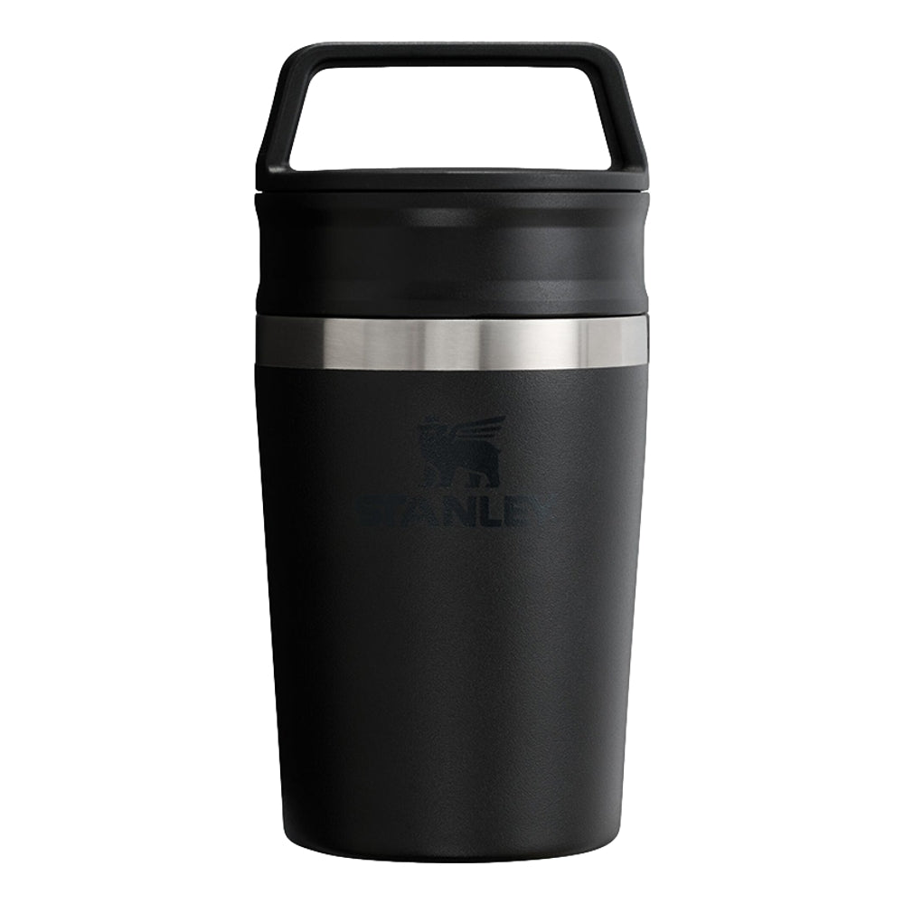 STANLEY 8OZ CAFE TO GO TRAVEL MUG-BLACK 2.0