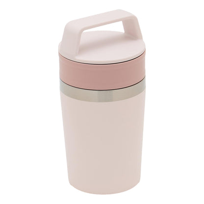STANLEY 8OZ CAFE TO GO TRAVEL MUG-ROSE QUARTZ