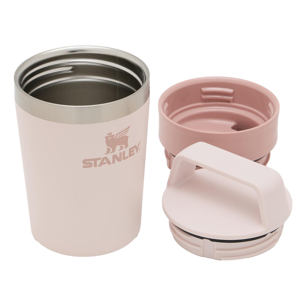 STANLEY 8OZ CAFE TO GO TRAVEL MUG-ROSE QUARTZ