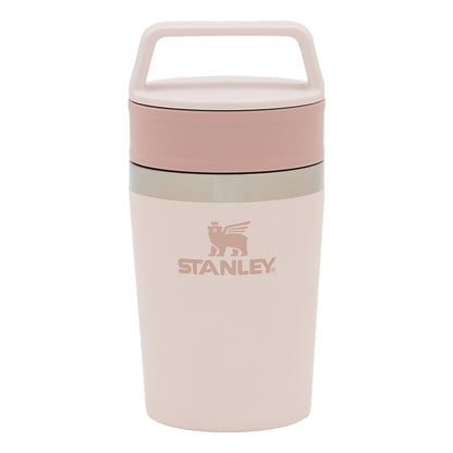 STANLEY 8OZ CAFE TO GO TRAVEL MUG-ROSE QUARTZ